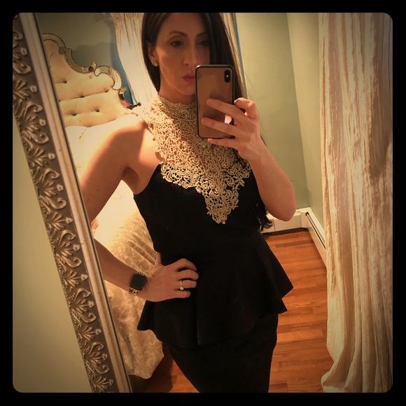 Dresses & Skirts - Peplum style cocktail dress